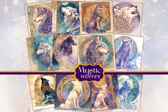Download Celestial Wolves Digital Papers - Papers Collection