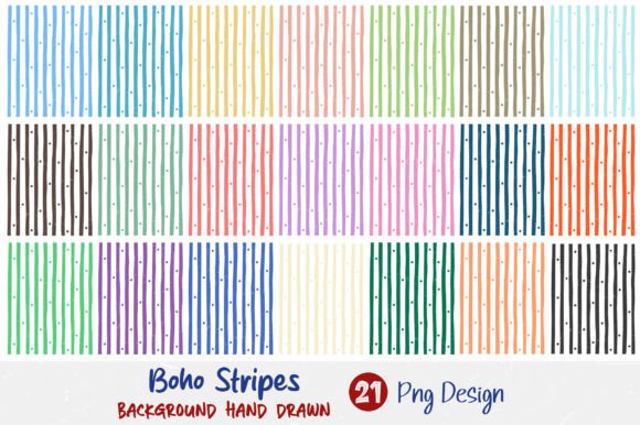 Download Boho Stripes Background Bundle PNG - Stripes background Collection