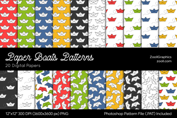 Download Paper Boats Digital Papers - Premium Resources