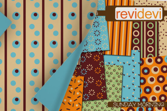 Download Retro Geometric Backgrounds - Retro Collection