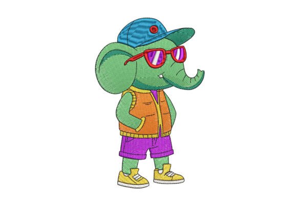 Download Cool Elephant in Streetwear - Cool Collection
