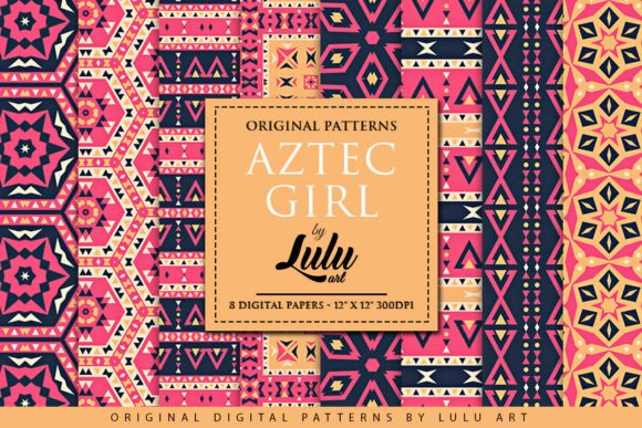 Download Aztec Girl, Printable Papers - Papers Collection