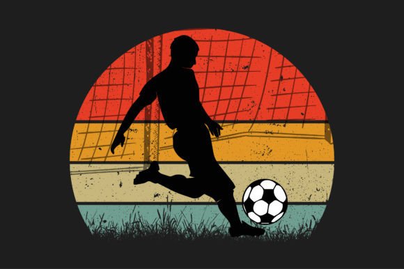Download Sunset Retro Vintage-Soccer Graphic - Premium Bundle