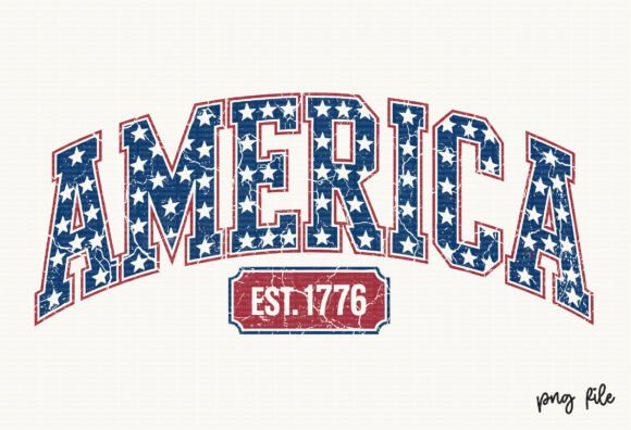 Download Retro America Patriotic, 4th of July PNG - Retro Collection