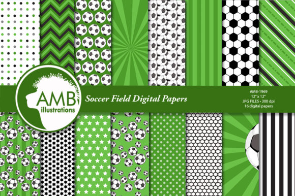 Download Soccer Field Digital Papers&nbsp; - Papers Collection