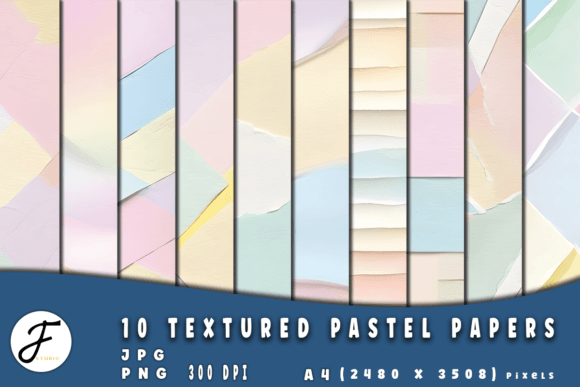 Download Textured Pastel Papers - Papers Collection