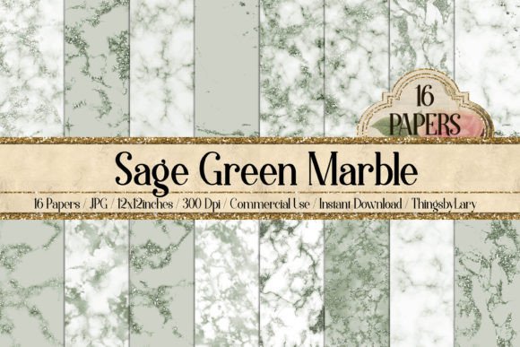 Download Sage Green Marble Pastel Papers - Papers Collection
