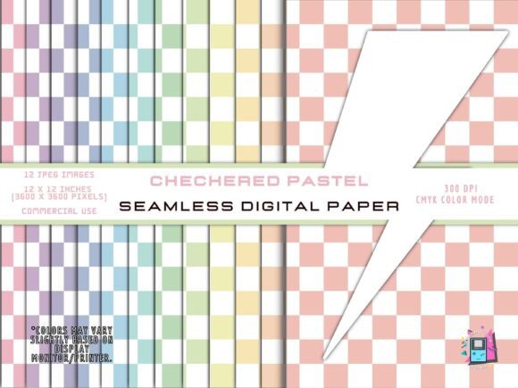Download Seamless Checkered Pastel Papers - Papers Collection