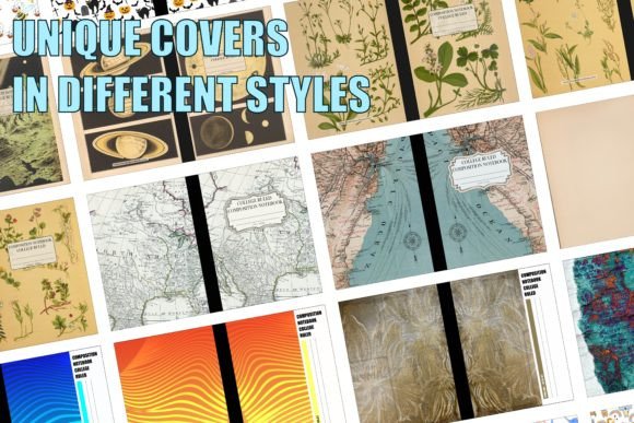 Download KDP Notebook Cover Bundle - Kdp notebook Collection