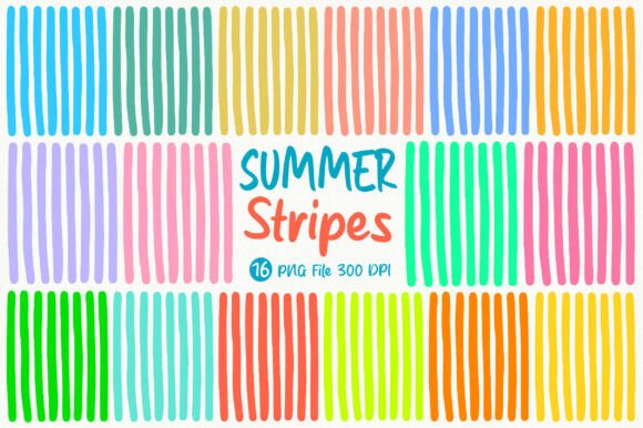 Download Preppy Summer Stripes Background PNG - Stripes background Collection